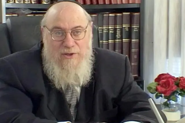 Rabbi Mendel Epstein, from a documentary "Woman Unchained" about the difficulties faced by Orthodox Jewish women seeking a divorce.